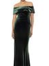 Xscape Multi Color Green Cocktail Dress Size 16 - photo 1