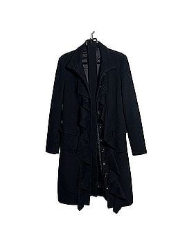 Diane von Furstenberg Wool Cashmere Ruffle Coat Coat (view 1)