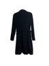 Diane von Furstenberg Black Coat Size 8 - photo 2