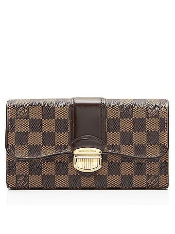 Louis Vuitton Louis Vuitton Damier Ebene Sistina Wallet (view 1)