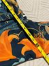 Dayana Floral Blue Orange Cocktail Dress Size XS - photo 8