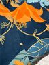 Dayana Floral Blue Orange Cocktail Dress Size XS - photo 11
