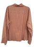 IZOD 100% Cotton Plaid Pink White Long Sleeve Button-Down Shirt Size 2X - photo 2