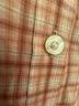IZOD 100% Cotton Plaid Pink White Long Sleeve Button-Down Shirt Size 2X - photo 7