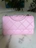Tory Burch 100% Leather Solid Pink Silver Shoulder Bag One size - photo 4
