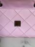 Tory Burch 100% Leather Solid Pink Silver Shoulder Bag One size - photo 9