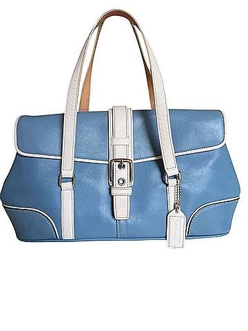 Coach Hamptons Leather Satchel (view 1)