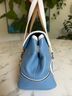 Coach 100% Leather Color Block Multi Color Blue White Leather Satchel One size - photo 5
