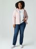 Lands' End Solid Pink Jacket Size 1X - photo 3