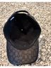 Coach Print Black Baseball Cap One size - photo 4
