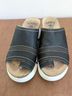FLY London 100% Leather Black White Sandals Size 7 1/2 - photo 4
