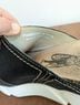 FLY London 100% Leather Black White Sandals Size 7 1/2 - photo 3