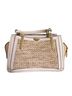 Coach Tan White Leather Satchel One size - photo 2