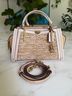 Coach Tan White Leather Satchel One size - photo 4