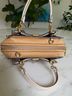Coach Tan White Leather Satchel One size - photo 8