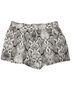 Apt. 9 100% Rayon Snake Print Black White Shorts Size L - photo 1
