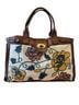 Fossil Floral Brown Ivory Tote One size - photo 1