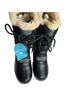 Jambu 100% Polyester Houndstooth Black Snow boots Size 7 1/2 - photo 3