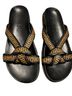 Eric Javits Brown Flip Flops Size 10 - photo 1