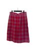 Ann Taylor Checkered-gingham Red Purple Casual Skirt Size 10 (petite) - photo 2