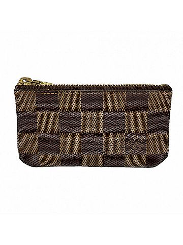 Louis Vuitton Louis Vuitton Damier Pochette Clé N62658 Ebene Wallet/Coin Case for Men and Women (view 1)