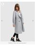 Belle & Bloom Houndstooth Gray Coat Size S - photo 4