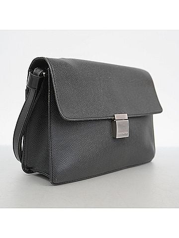 Louis Vuitton Louis Vuitton Taiga Selenga Clutch Bag M30782 Ardoise Men's (view 2)