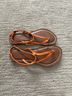 Bernardo Orange Brown Sandals Size 6 1/2 - photo 3