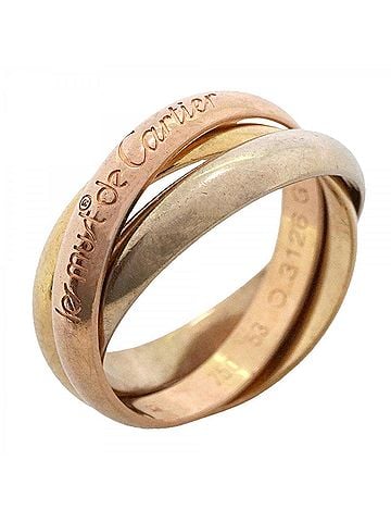 Cartier Cartier Trinity Classic Ring, available in 18K Yellow Gold, White and Pink size #53 (Women's). (view 1)