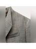 Zara 100% Wool 100% Viscose Houndstooth Gray Tan Coat Size S - photo 5