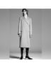 Zara 100% Wool 100% Viscose Houndstooth Gray Tan Coat Size S - photo 6
