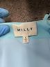 Milly Color Block Green Milly Casual Dress Size 8 - photo 6
