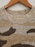 Moth Camo Tan Brown Pullover Sweater Size XS - photo 8