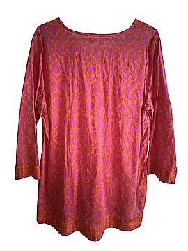 Caribbean Joe Long Sleeve Blouse (view 2)