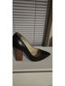 Pollini 100% Calf Leather Black Heels Size 5 - photo 3