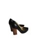 Pollini 100% Calf Leather Black Heels Size 5 - photo 1