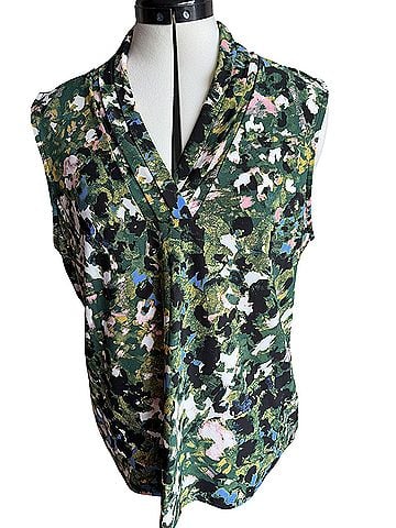 Anne Klein Sleeveless Blouse (view 1)