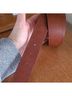 H&M Brown Leather Belt Size XL - photo 3