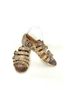 Jeffrey Campbell Snake Print Brown Sandals Size 6 - photo 5