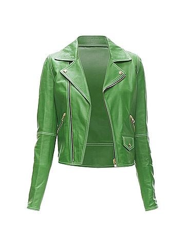 Loewe Loewe Jw Anderson leather moto biker jacket (view 1)