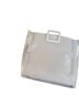 STAUD White Leather Tote One size - photo 1