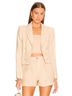 L'Agence 100% Linen Tan Blazer Size XS - photo 1