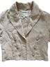 L'Agence 100% Linen Tan Blazer Size XS - photo 3