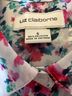 Liz Claiborne 100% Polyester Floral Multi Color Sleeveless Blouse Size S - photo 4