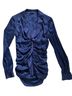 Pinko Blue Long Sleeve Blouse Size 8 - photo 1