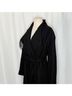 IRO Solid Black Coat Size XS - photo 8