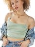 Urban Outfitters 100% Polyester Solid Green Tank Top Size S - photo 1