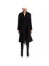 IRO Solid Black Coat Size S - photo 16