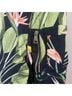 Zara 100% Viscose Floral Black Green Pink Jacket Size XS - photo 5