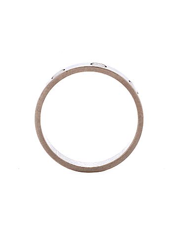Cartier Love Wedding Band Ring 18K White Gold (view 2)